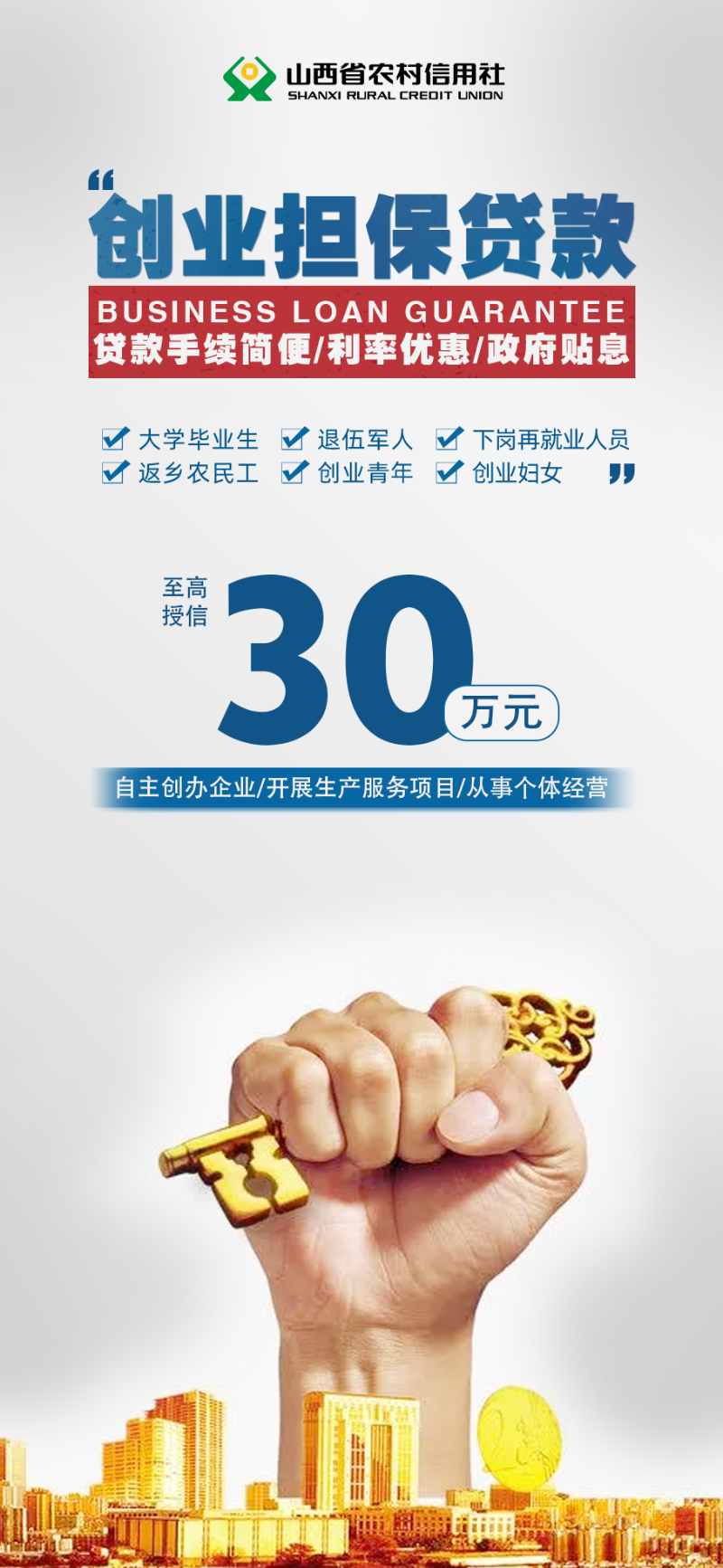 创业担保贷款